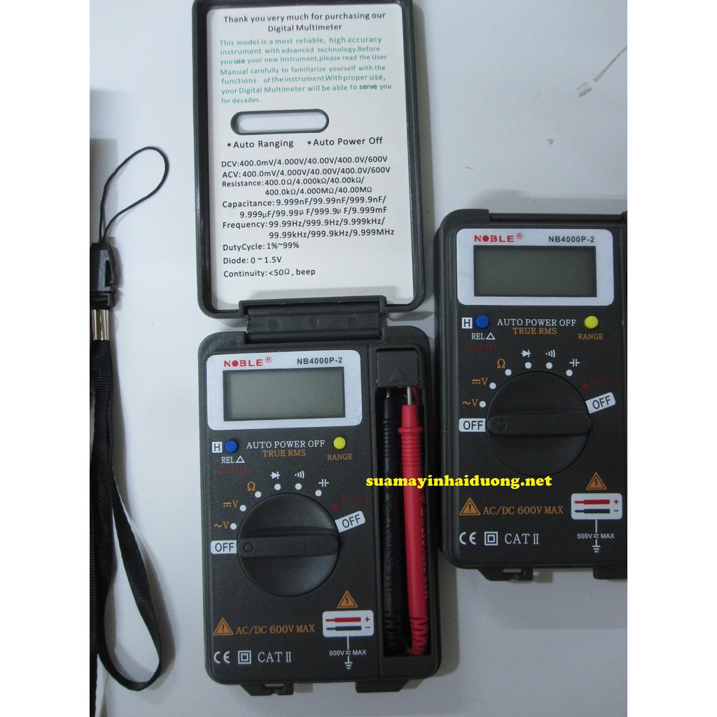 Đồng hồ vặn năng NOBLE - NB4000P-2