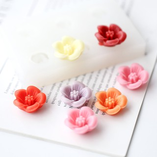 Khuôn Làm Nến Hình Bông Hoa Xinh Xắn