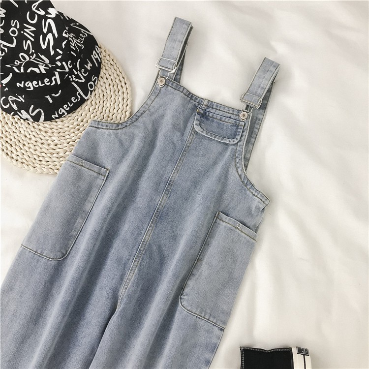 Yếm Bò Dài Túi Dọc 2 Bên Cá Tính Dành Cho Bạn Nữ - Đủ Size - Màu Đẹp | BigBuy360 - bigbuy360.vn