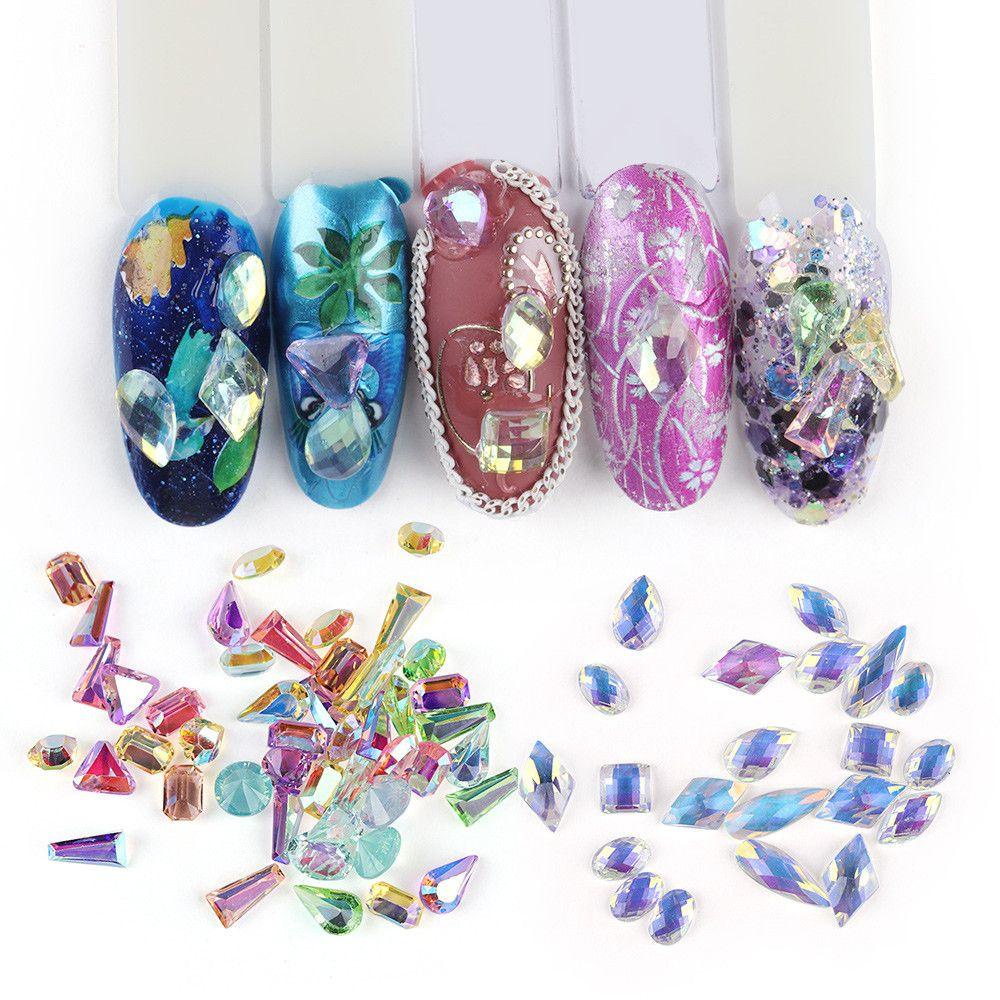 XIANTIN Đá Pha Lê AB Nhiều Kích Cỡ Đính Móng Nghệ Thuật