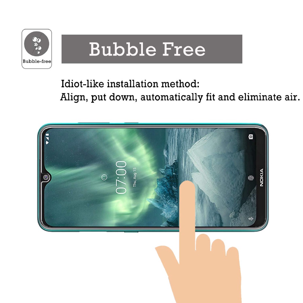 Kính cường lực cho NOKIA 1.4 2.4 3.4 5.4 G50 G20 G10 C30 C20 C10 C1 C2 C3 X20 X10 G11 G21 C21 3.1 6.1 5.1 Plus 2.3 5.3 1.3 7.2 6.2 2.2 4.2 3.12.3 5.12.3 5.11G .2.12.3G Bảo Vệ