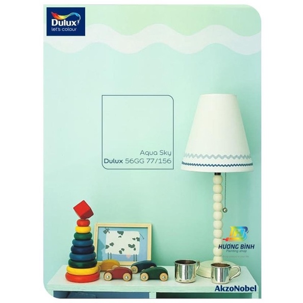 Sơn Dulux Easy Clean tông Xanh Lá Cây (1 lít)