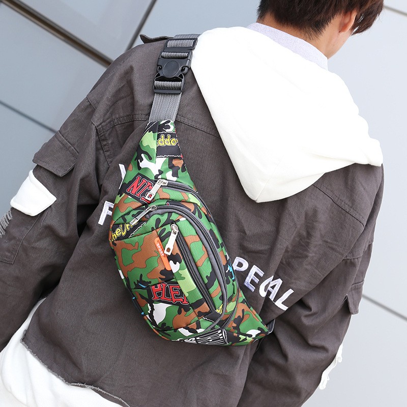 Túi Bao Tử SPORT Rằn Ri Đeo Chéo, Đeo Bụng Thể Thao Cao Cấp | BigBuy360 - bigbuy360.vn