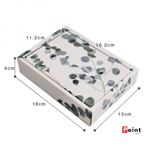 Hộp Đựng Quà Nắp Gập Hình Chữ Nhật Cỡ Lớn 18 * 13 * 4cm Phù Hợp Làm Quà / Sử Dụng Hàng Ngày