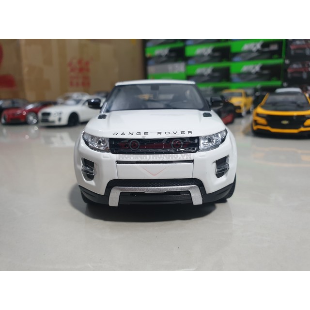 Xe mô hình Range Rover Evoque, tỉ lệ 1:24, màu trắng