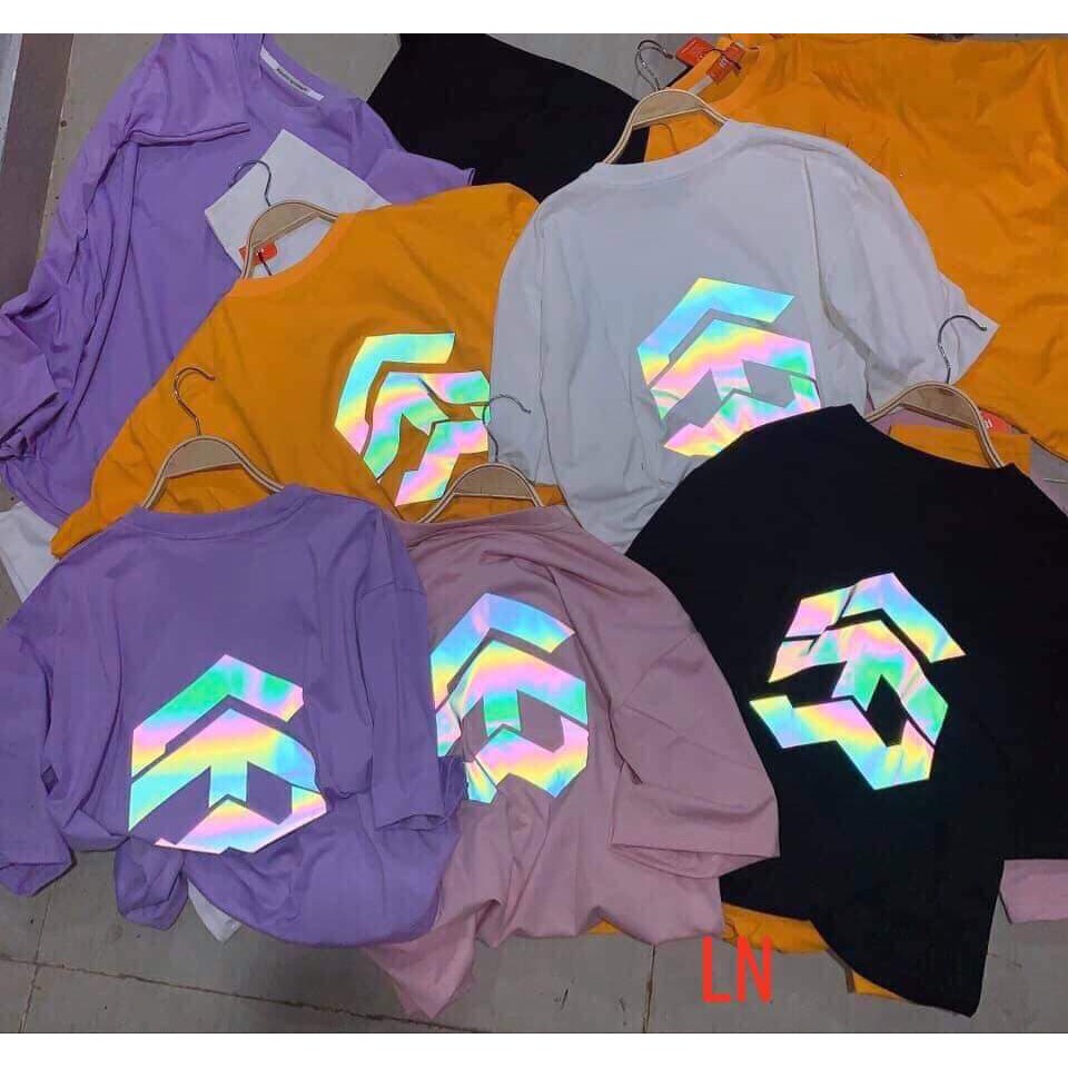 Áo thun phản quang mũi tên 7 màu