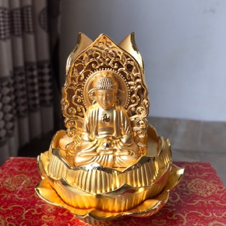 Tượng Phật Như Lai - Di Lặc - Quan Âm 3 Mặt Để Xe Hơi Ô Tô