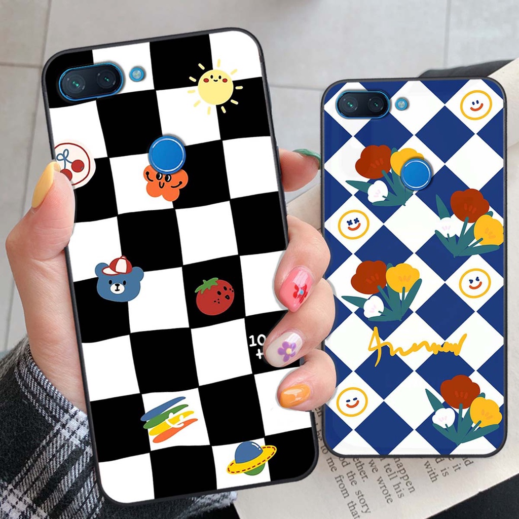 Ốp Xiaomi Mi 8 SE / Mi 8 Lite họa tiết hoa, gấu thời trang, ốp dẻo bền đẹp