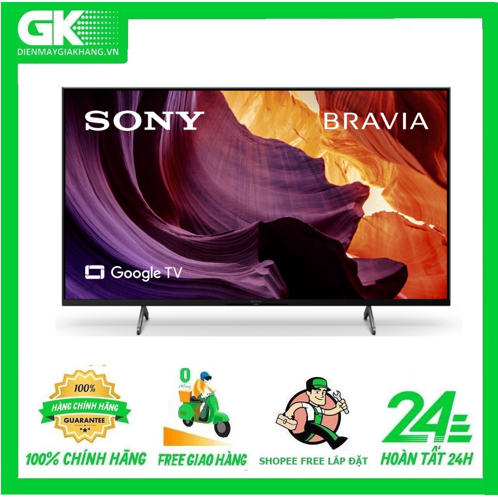 KD-55X81DK -- MIỄN PHÍ CÔNG LẮP ĐẶT -- Google Tivi Sony 4K 55 inch KD-55X81DK