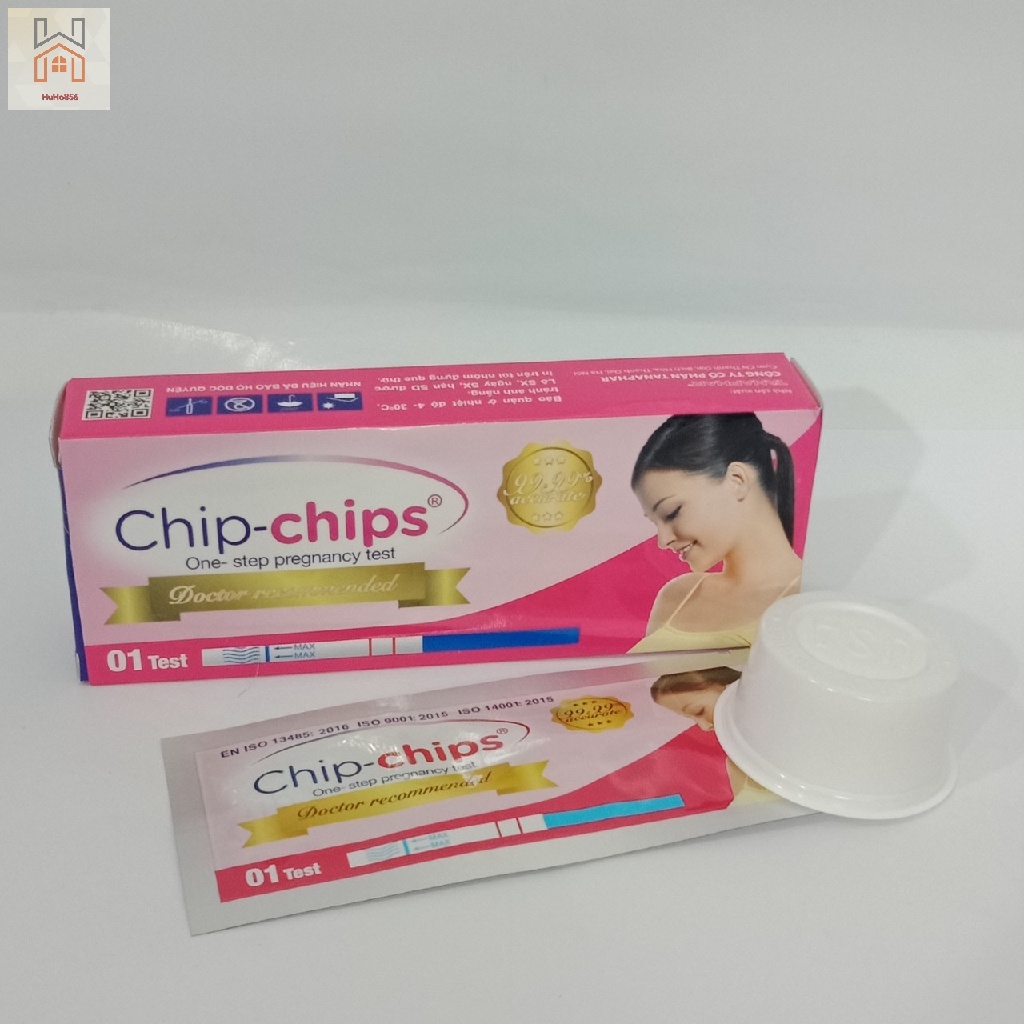 [CHE TÊN]-Chip Chips - Que Test Thử Thai Kết Quả Siêu Nhanh Chính Xác Cao