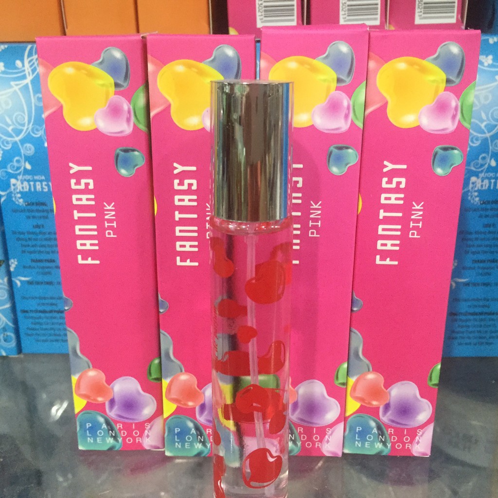 Bộ Nước hoa nam nữ Fantasy 18ml mẫu hiện đại, trẻ trung nhiều mùi thơm tuỳ chọn | BigBuy360 - bigbuy360.vn
