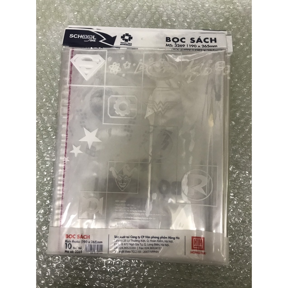 Bọc sách nylon Hồng Hà  3269