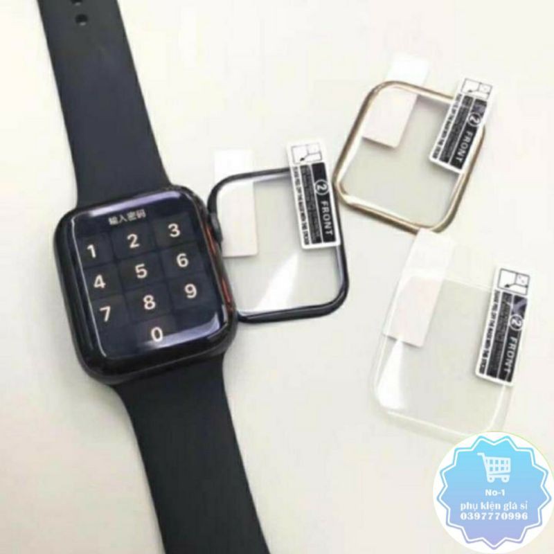 Miếng dán PPF cho màn hình Apple watch Series 1 2 3 4 5 6 full màn hình tràn viền size 38mm 40mm 42mm 44mm