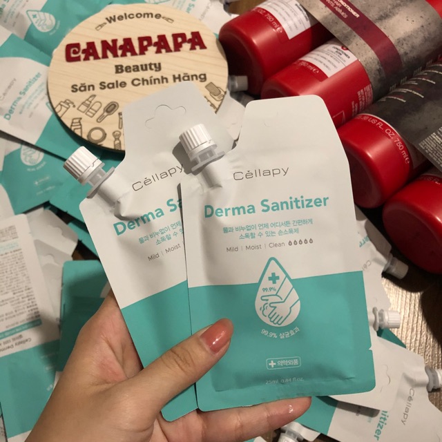Gel rửa tay khô sát khuẩn Cellapy Derma Sanitizer | BigBuy360 - bigbuy360.vn