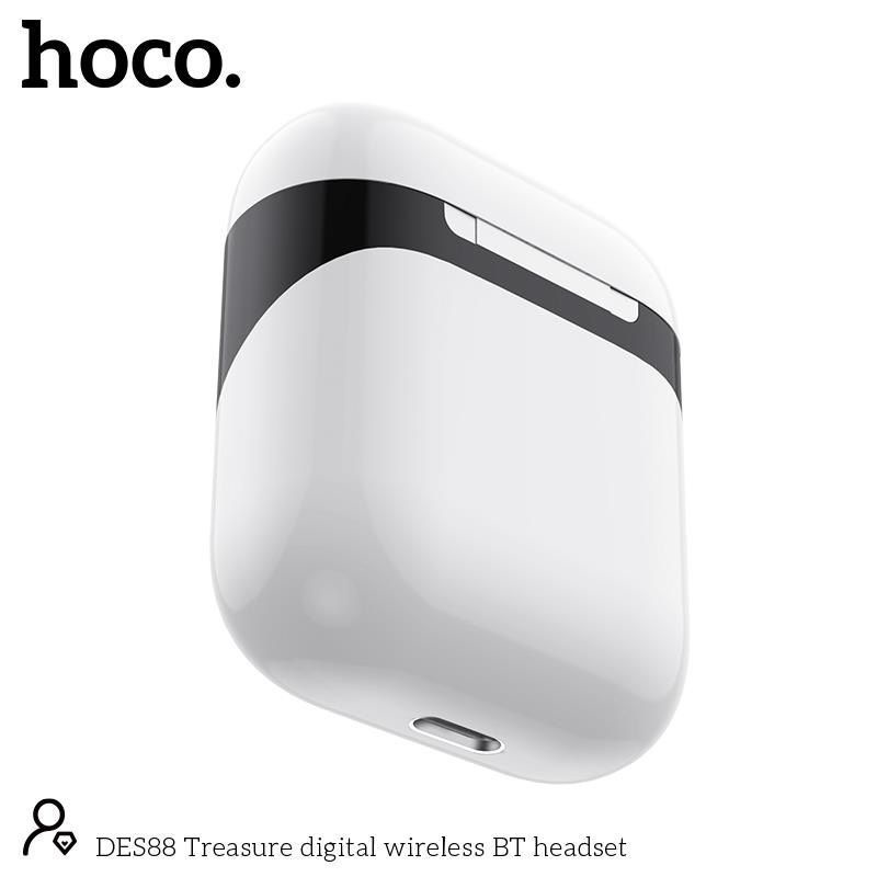 Tai nghe Bluetooth TWS Hoco DES88 V5.0 - Pin 4h, Dock hiển thị pin, Đổi tên tai nghe - Nhất Tín Computer