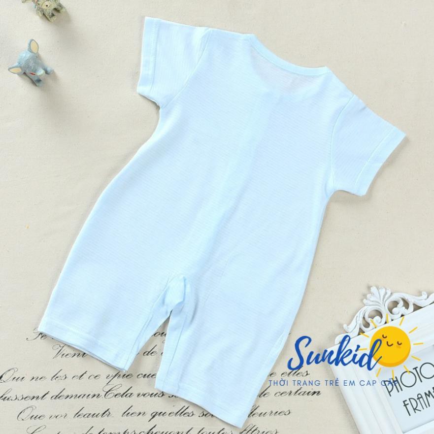 BODY SUIT TAY NGẮN CHO BÉ SƠ SINH - Body liền thân cotton cho bé sơ sinh, hàng đẹp xuất Hàn