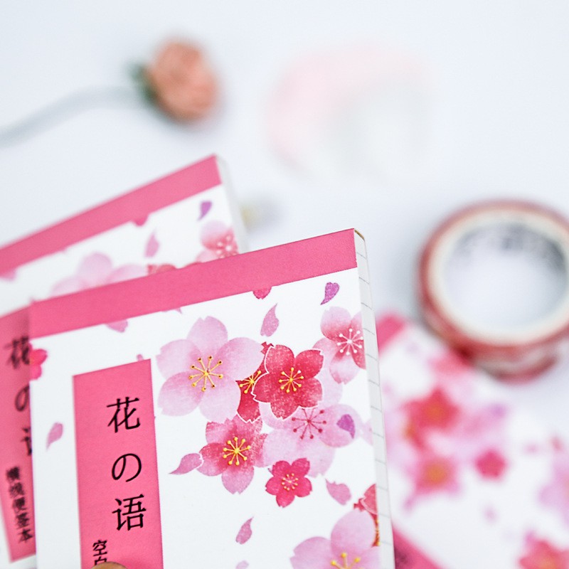 [Có chọn kiểu] Sổ tay Sakura hoa anh đào phong cách Nhật Bản/Trung Quốc