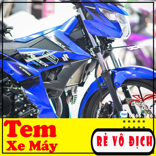 Tem Xe Raider 150 🍀 FREE SHIP 🍀 Xanh GP