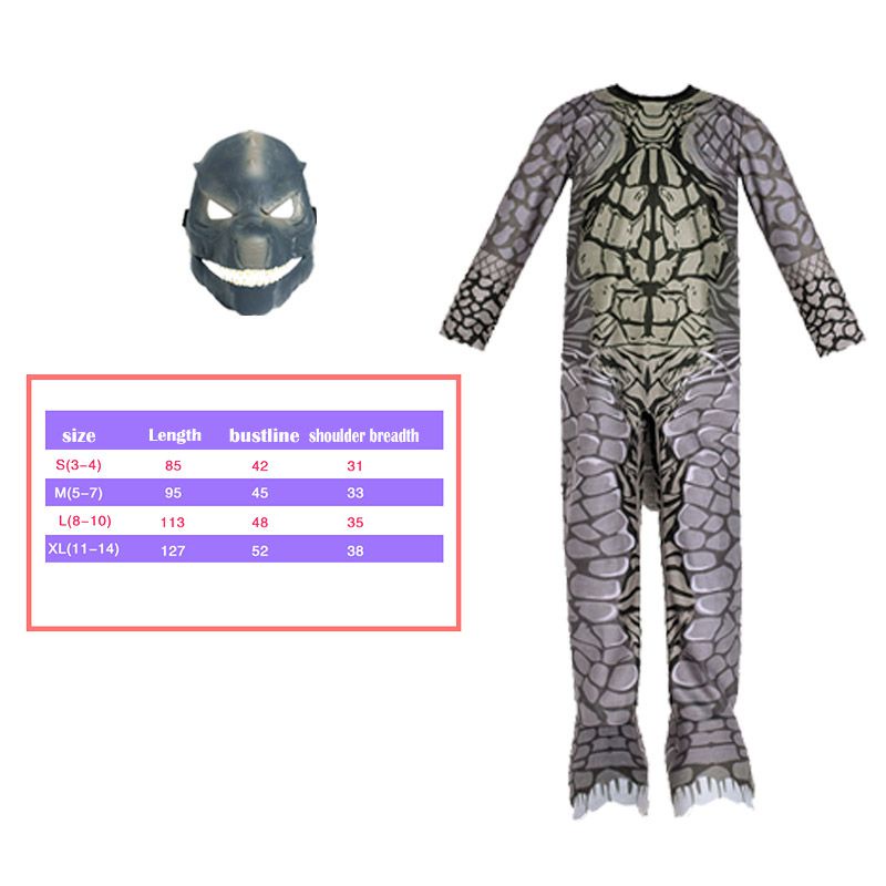 Áo liền quần Hoá Trang Godzilla Cho Bé