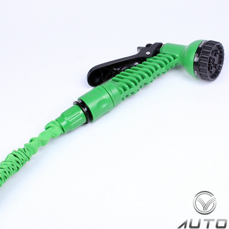 Bộ vòi xịt rửa xe ô tô, xe máy, tưới cây co giãn tiện lợi