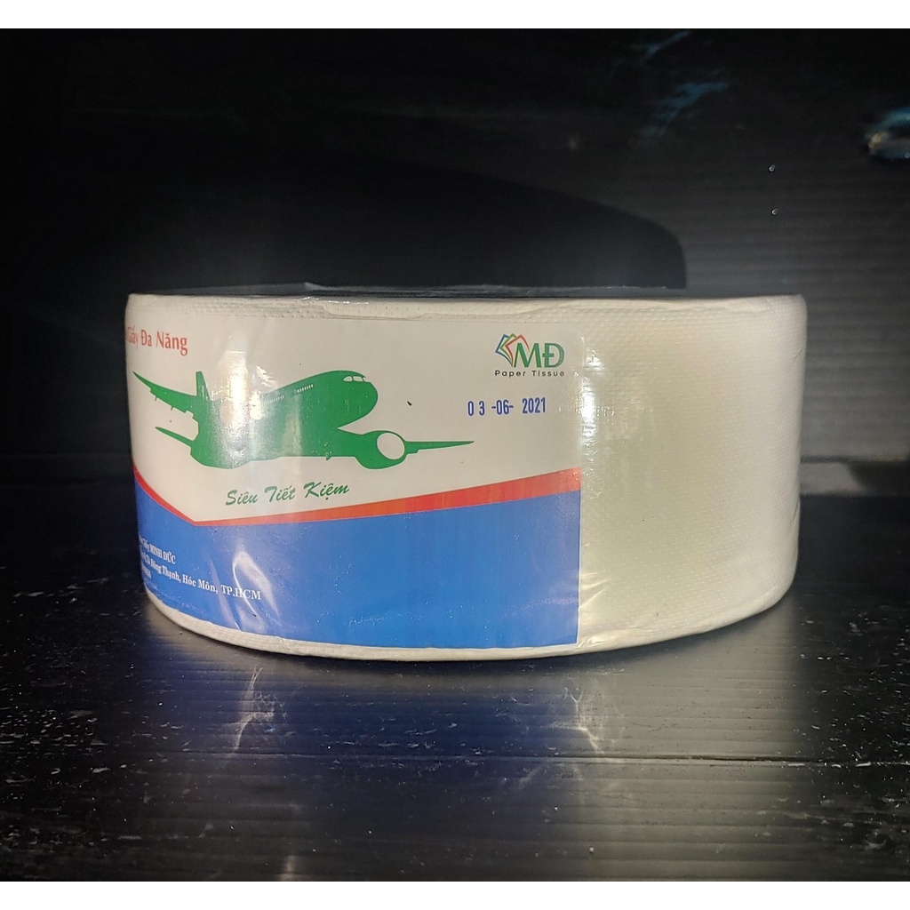 Giấy vệ sinh cuộn lớn 500 gram 2 lớp