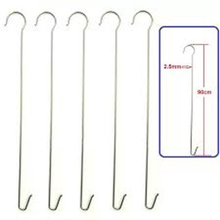 Set 10 móc nối inox chuyên dùng treo lan, cây cảnh 90cm