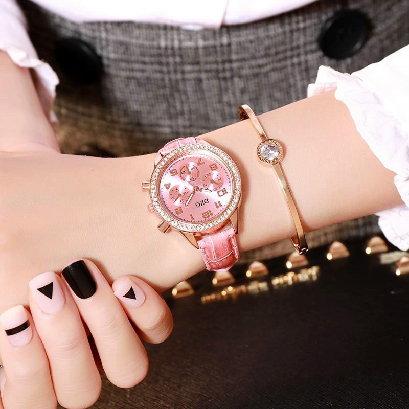 Đồng hồ thời trang nữ DZG Mẫu mới AB123 | BigBuy360 - bigbuy360.vn