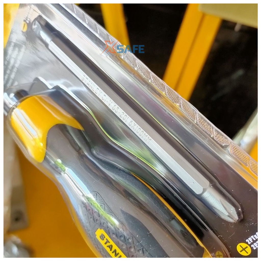 Bộ tua vít 2 đầu STANLEY 65-201 Tua vít hợp kim thép không gỉ, cứng chắc, chống ăn mòn - chính hãng