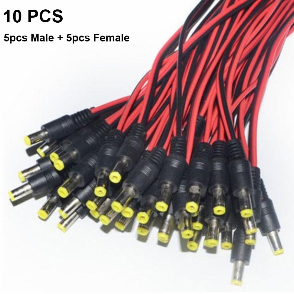 GOGOUP 10 Đầu Nối Dây Điện DC 12V Cho Hệ Thống An Ninh