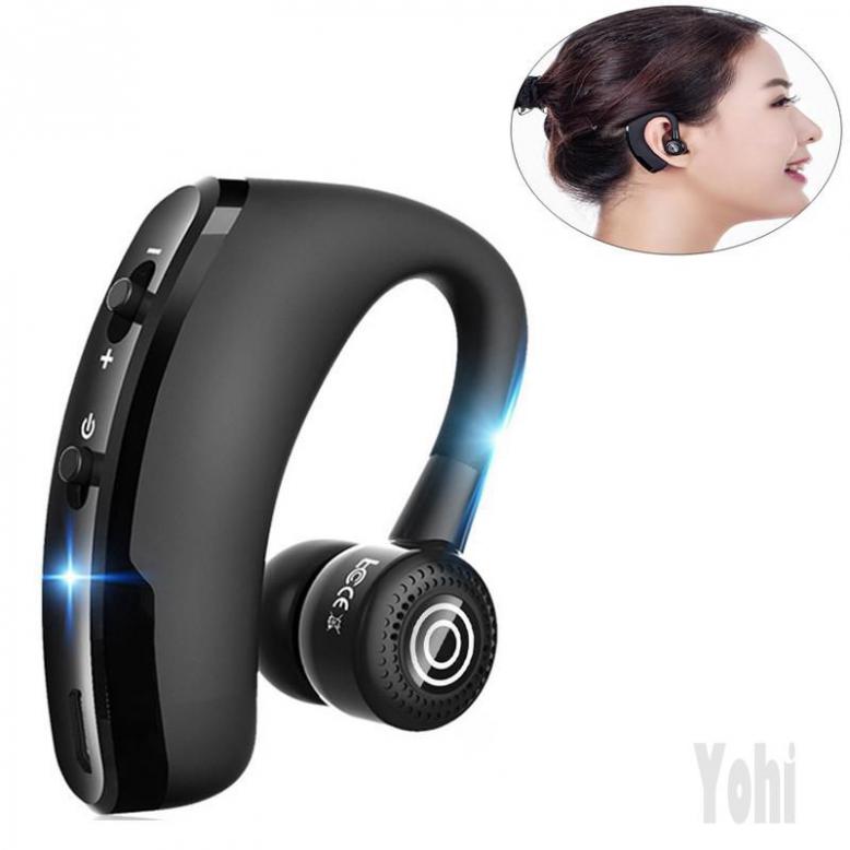Tai nghe Bluetooth yohi V9 Hanging Ear CSR có dây cho iPhone và Android
