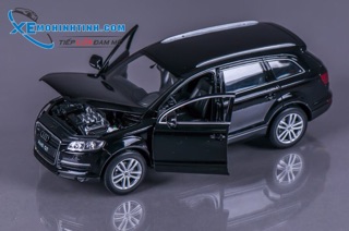 Xe Mô Hình Audi Q7 1:24 Welly - Đen