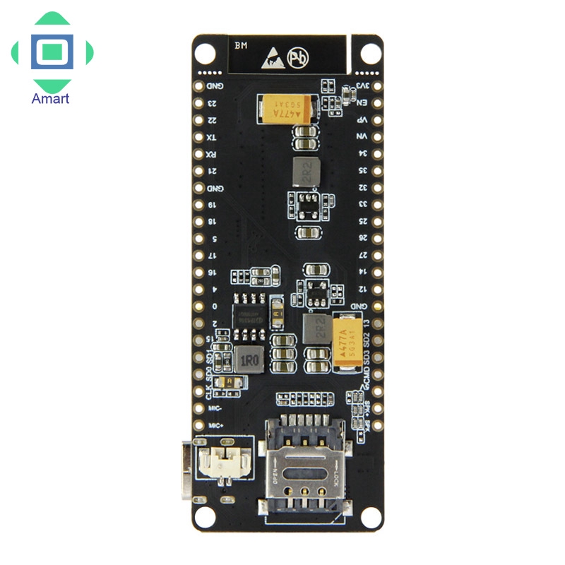 Mô Đun Thu Phát Sóng Am Ttgo T-Call V1.3 Esp32 Fpc Thẻ Sim800L