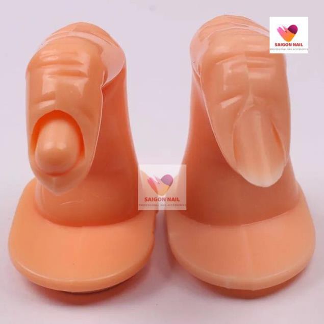 Ngón tay giả tập vẽ - học làm Nail ( loại không có móng )