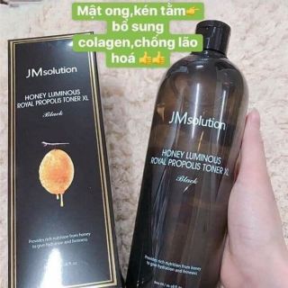 Nước hoa hồng cấp ẩm làm dịu mát da JM Solution toner 600ml