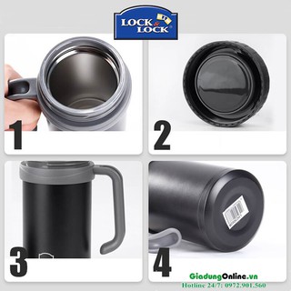 Bình Giữ Nhiệt Lock&Lock New Basic Table LHC4026 500ml - Larva Store