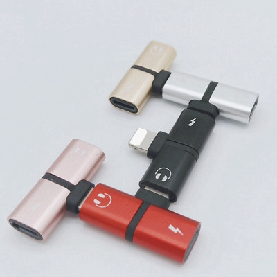 Bộ chia tai nghe sạc đôi 2 trong 1 cho IPhone7/8/(Plus)/X