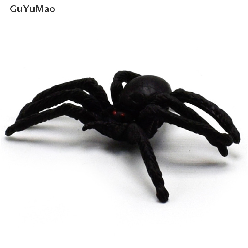 Set 5 Chú Nhện Nhựa Đen Trang Trí Halloween