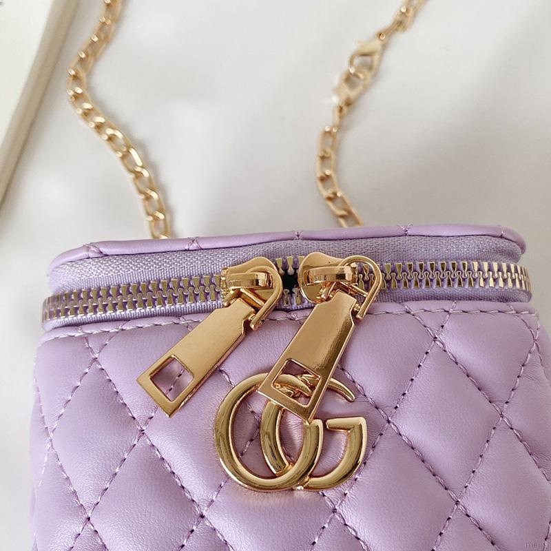 Túi xô hoạ tiết thêu phong cách Hàn Quốc cho bé gái