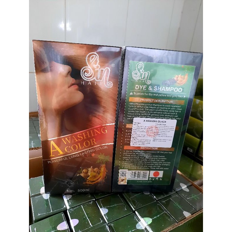 Dầu Gội Phủ Bạc Shin hair | BigBuy360 - bigbuy360.vn