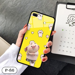 Ốp lưng kính 3D iPhone 7 Plus/ 8 Plus-cute