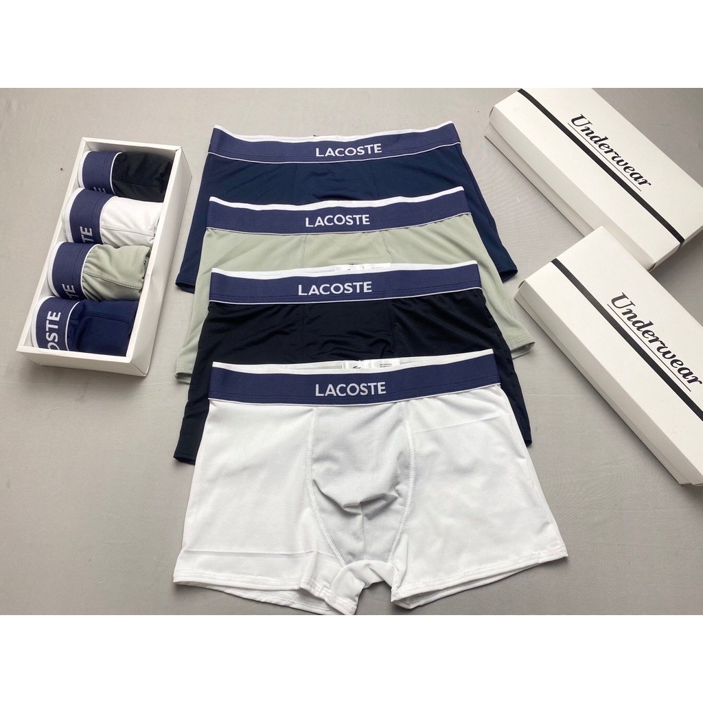Quần Lót Nam Luxuryboxer chất vải thun lạnh cao cấp Thoáng Mát  co giản 4 chiều,quần sịp nam có sezi to > 80Kg