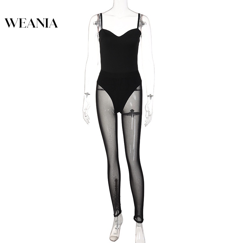 Bộ Bodysuit 2 Mảnh Hở Lưng Gợi Cảm