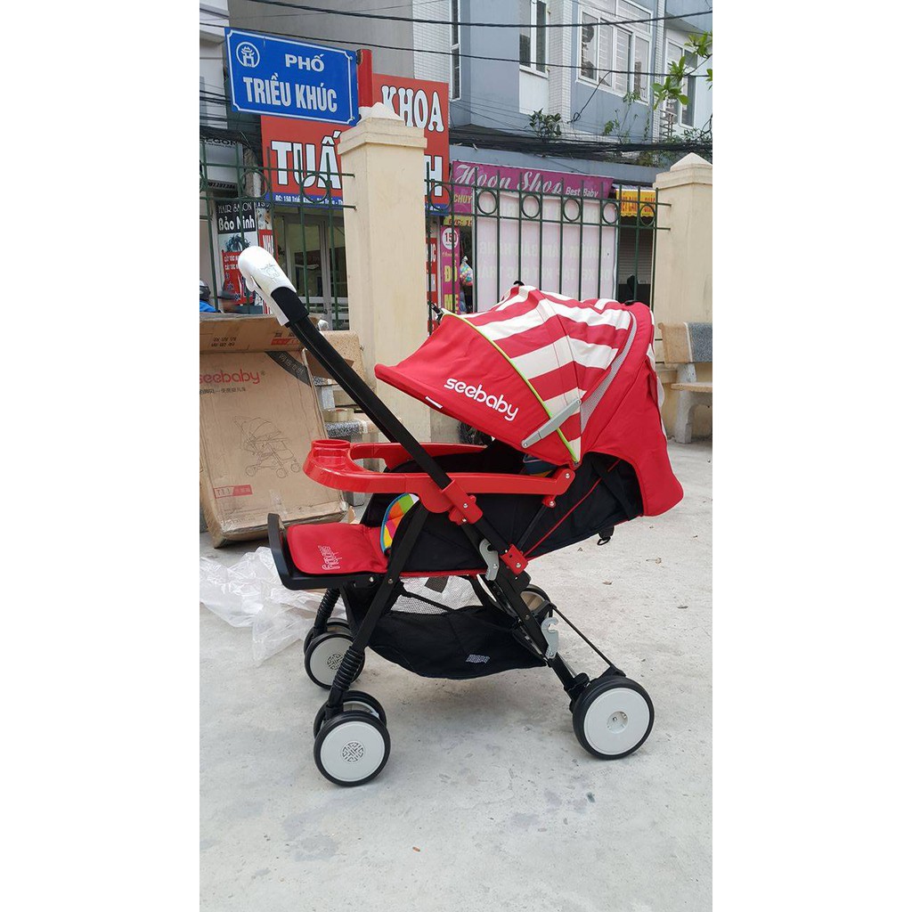 Xe Đẩy 2 Chiều 3 Tư thế SeeBaby T11A 2020