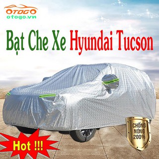 size 2xl Bạt Phủ Ô Tô Hyundai Tucson CAO CẤP 3 LỚP Tráng Bạc Cách Nhiệt, Chống Nước, Chống Trộm Gương