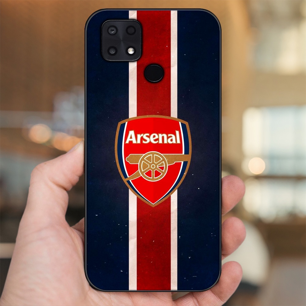 Ốp lưng Xiaomi Poco C40 viền đen in hình Arsenal FC