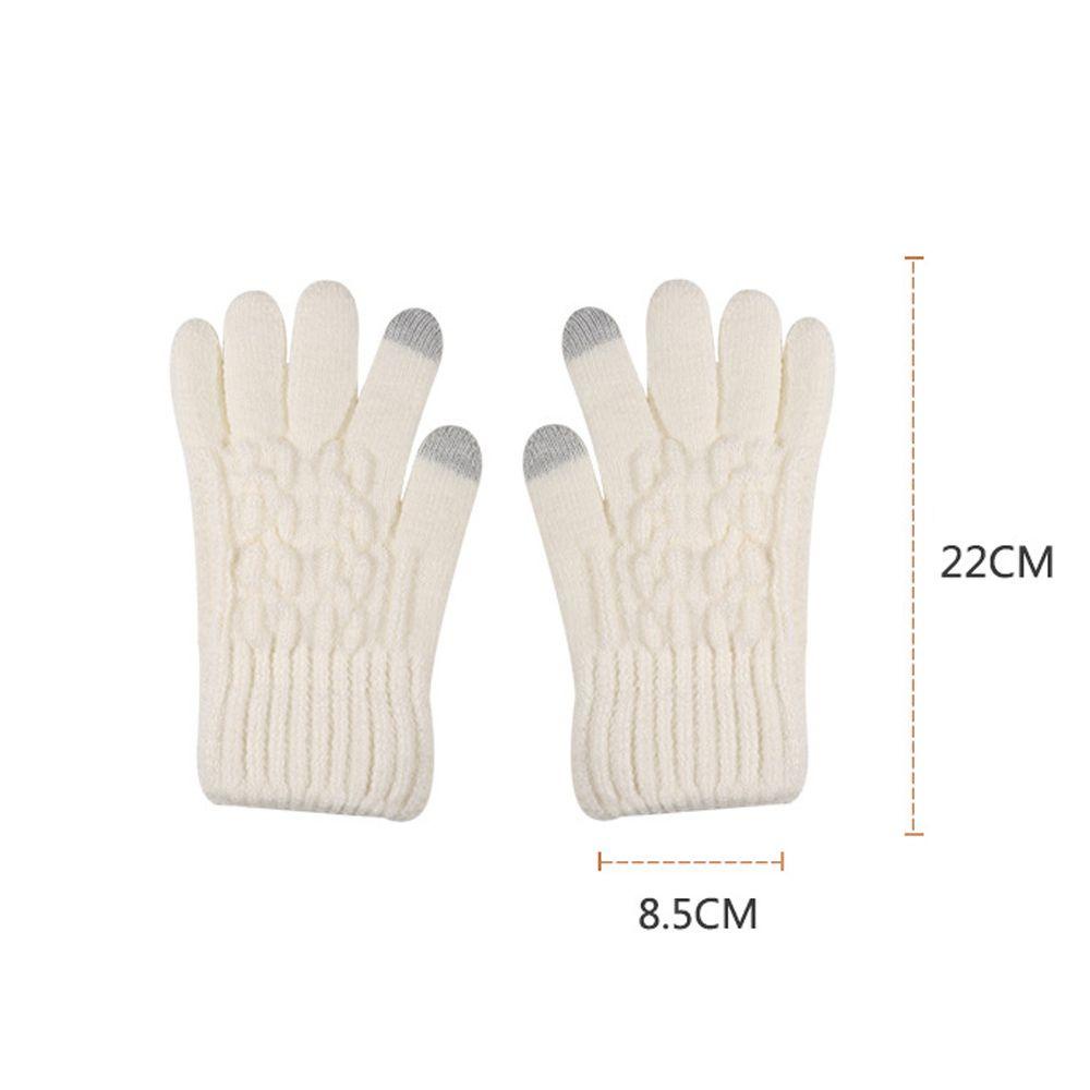 Găng Tay SUENIN Vải Cashmere Bảo Vệ Toàn Ngón Dùng Trượt Tuyết / Đạp Xe