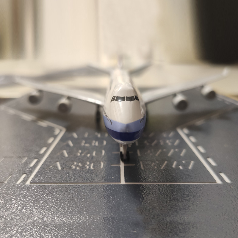 Mô hình máy bay Boeing 747 16CM/20CM bằng hợp kim để trưng bày