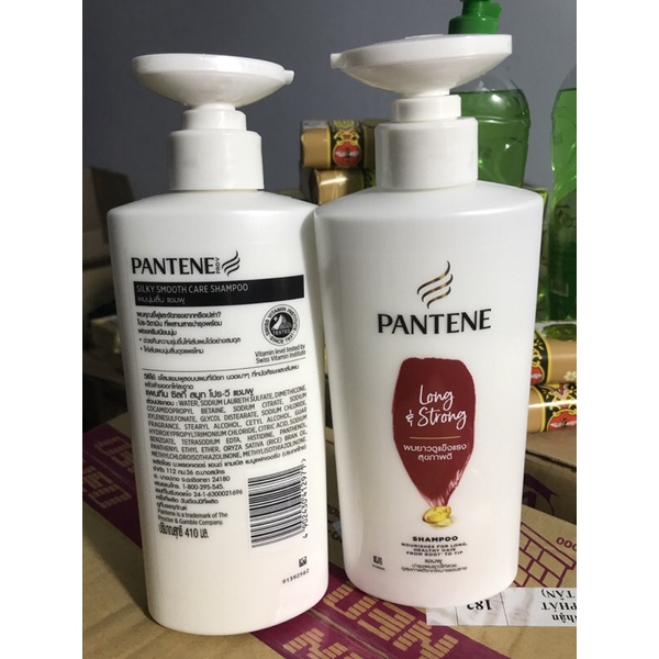 Dầu gội Pantene thái lan 410ml ( mẫu mới nhất 2021, màu ngẫu nhiên)