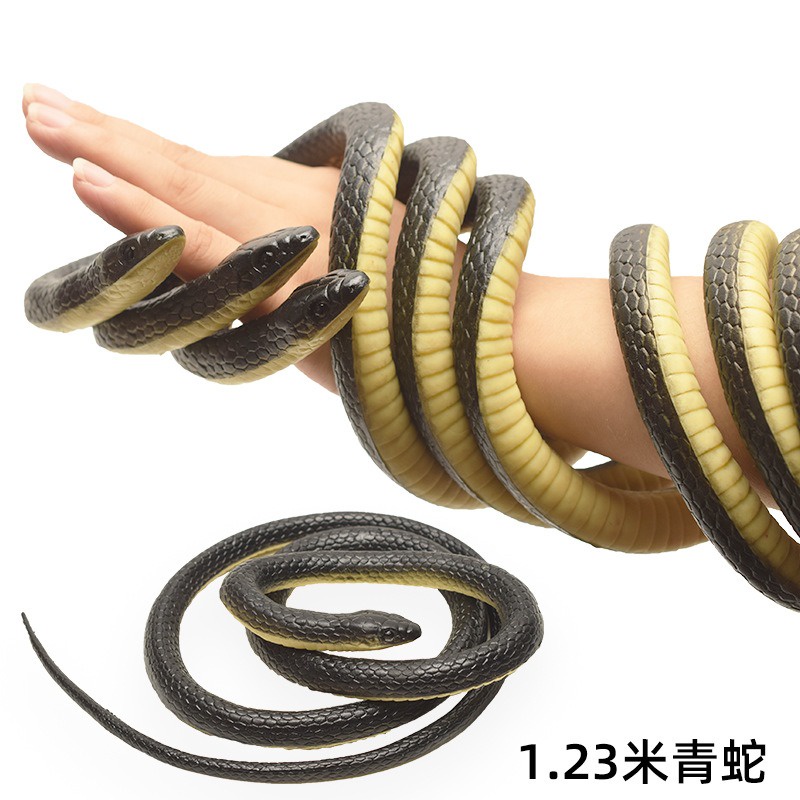 Con Rắn Giả Cao Su Như Thật Dài 120cm, 85cm, 40cm troll chơi khăm bạn bè