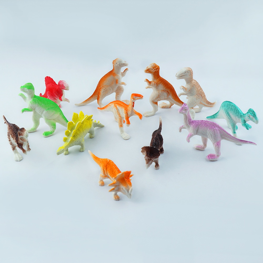 Set 73 đồ chơi mô hình động vật công viên khủng long dinosaurs Kỷ Jura cây cối hàng rào tiểu cảnh cho bé